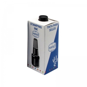 Tinta Tampon Hand Negra 24cc   (Disponible Solo en Punta Arenas)