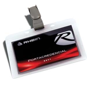 Portacredencial Rhein C/Miniclip  (Disponible solo en Punta Arenas)