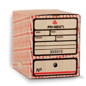 Caja Archivo Rhein Cuatro Archivadores (SA)
