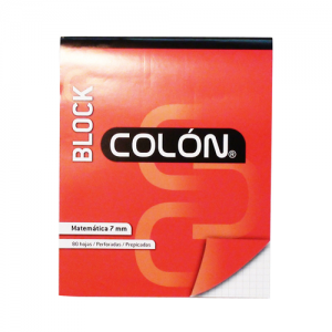 Block Apunte Colón Carta Composición 80hj   (Disponible desde I - IX ) (SA)