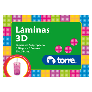 Carpeta Lámina 3D Torre Imagia  (SA)