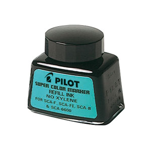 Tinta para Marcador Permanente Pilot Negra 30cc (SA)