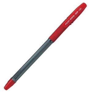 Lápiz Pasta Pilot Bps Grip 1.6 Rojo (SA)