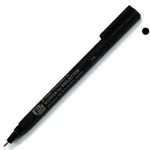 Marcador de Proyección Pilot 1.0 Negro (SA)