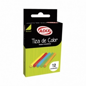 Tiza Color Adix 12 Unidades (SA)