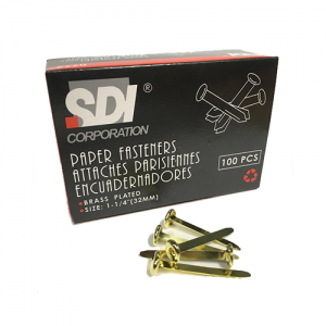 Broche Sdi Dorado 32mm 100un   (Disponible desde I - IX ) (SA)