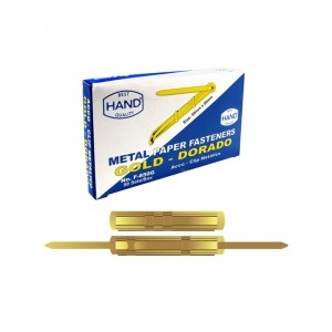 Acco Clip Metálico Hand Dorado  (SA)