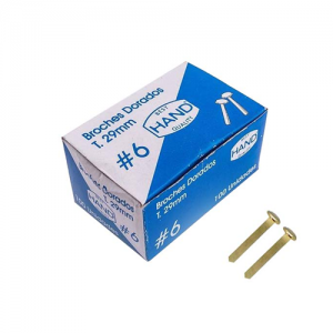 Broche Hand Dorado 29mm 100un  (SA)