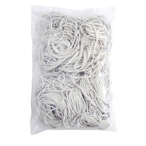 Elasticos Blancos Hand 60x1.6x1.6 1 Kilo