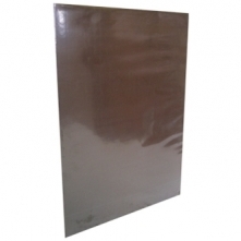 Carpeta Plastificada Con Acco Color Café  (SA)