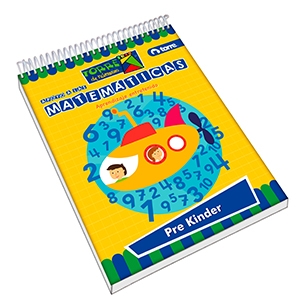 Cuaderno Matemáticas Torre Numérico Pre-Kinder  (SA)