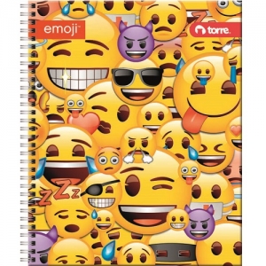 Cuaderno Universitario Torre Emoji 7mm 100hj (SA)