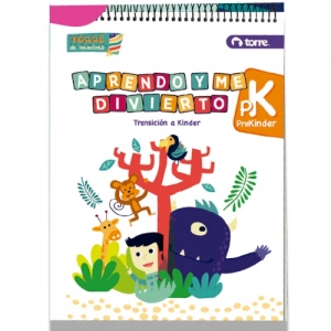 Cuaderno Torre de Vacaciones Transición a Kinder  (SA)