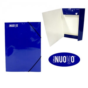 Carpeta Oficio Office Nuovo C/Elástico Azul (SA)