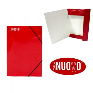 Carpeta Oficio Office Nuovo C/Elastico Rojo	 (SA)