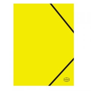 Carpeta Hand C/Elastico Amarillo  (Disponible Solo en Punta Arenas)