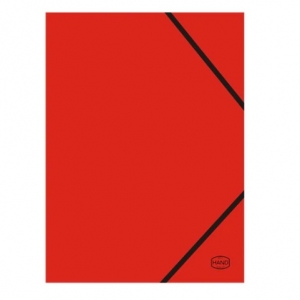Carpeta Hand C/Elástico Rojo	 (Disponible Solo en Punta Arenas)