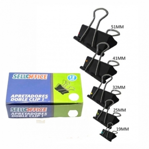 Apretador Selloffice 32mm 1 1/4" Cj 12un  (Disponible solo en Punta Arenas)