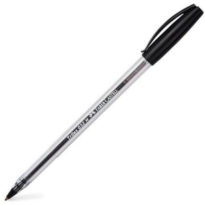 Lápiz Pasta Faber Castell 032m Trilux Negro Punta Media  (Disponible solo en Punta Arenas)
