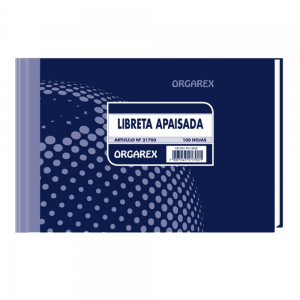 Libreta Orgarex Apaisada 100 hojas  (Disponible solo en Punta Arenas)