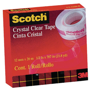 Cinta Adhesiva Scotch 3M Cristal 12mm x 20 mts  (SA)