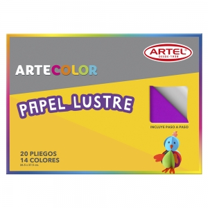 Carpeta Papel Lustre Artel 20Hjs   (Disponible desde I - IX Región ) (SA)