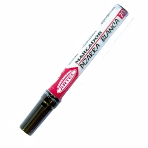 Marcador de Pizarra Artel Punta Redonda Negro   (Disponible desde I - IX Región ) (SA)