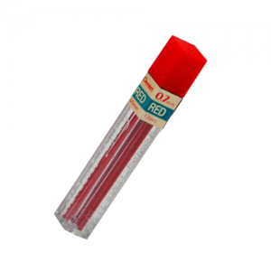 Mina Pentel 0.7 mm Hb Rojo (SA)