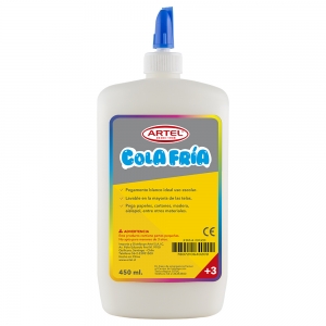 Pegamento Artel Cola Fria 450gr   (Disponible desde I - IX Región ) (SA)