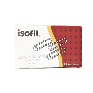 Clip Isofit 50mm Metal 100un	 (SA)