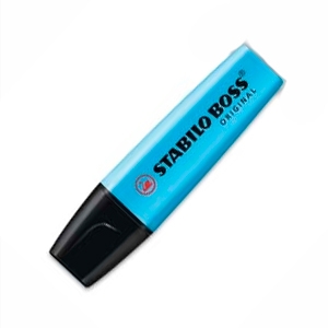 Destacador Stabilo Boss Azul (Disponible Solo Puntas Arenas)