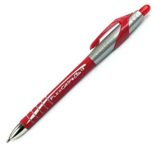 Lápiz Pasta Paper Mate Flex Grip 1.4 Rojo  (SA)